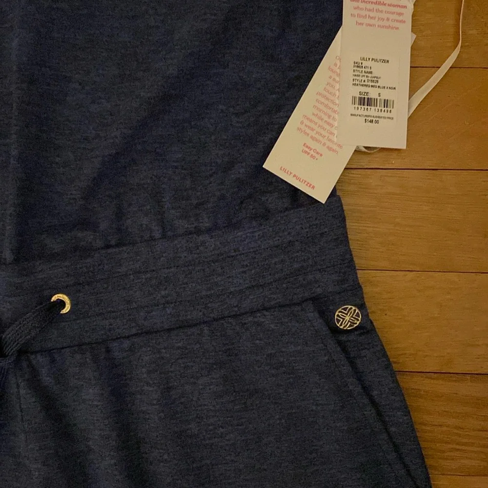 NWT- Lilly Pulitzer- Navy Blue Maisie Women's Jumpsuit - Picture 4 of 4